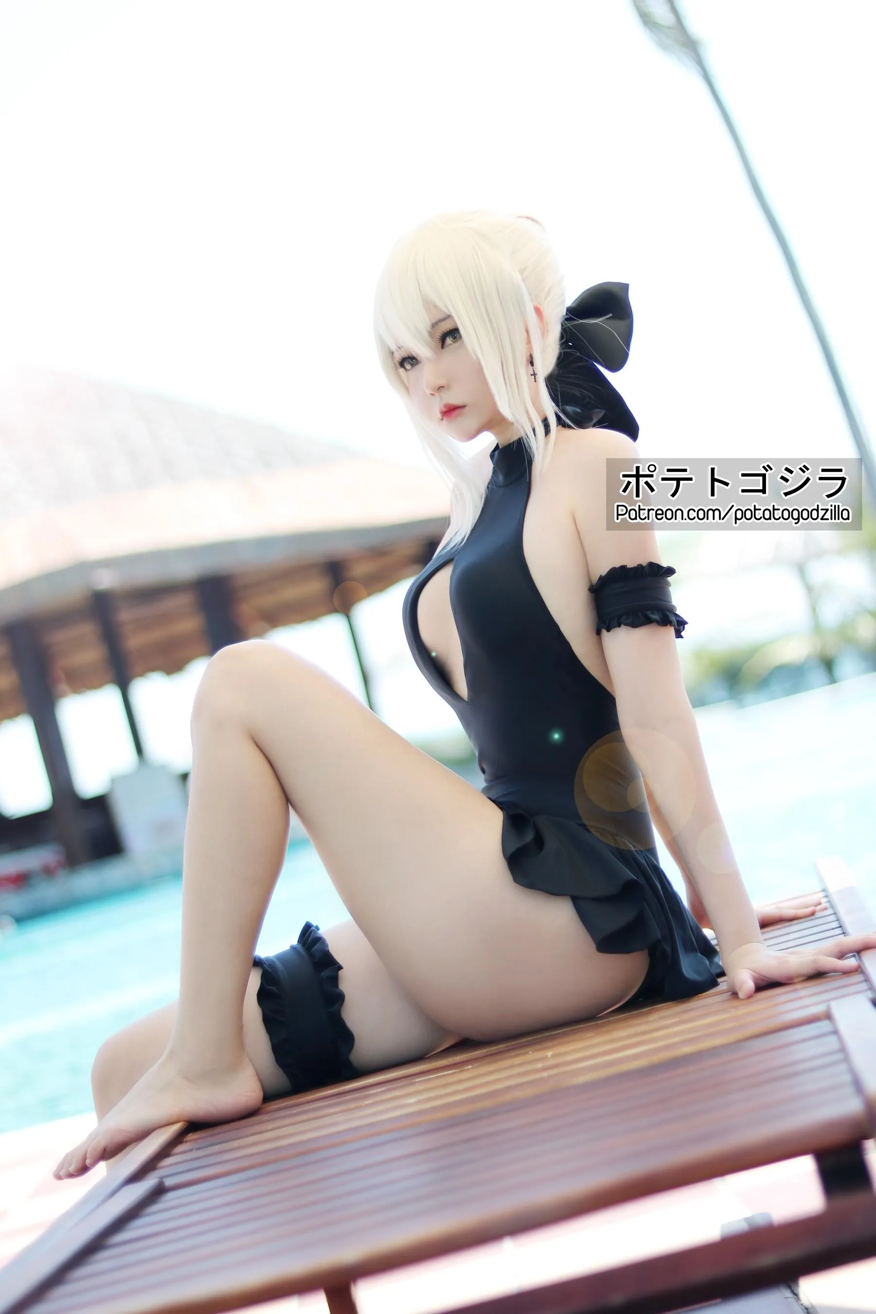 Potato Godzilla – NO.79 Saber Alter Swimsuit [19P]插图4